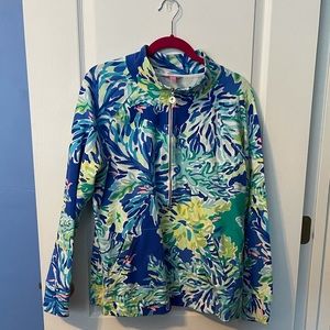 EUC Lilly Pulitzer Wade & Sea Popover ** XL**